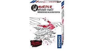 Weitere ideen zu krimi dinner, krimi, dinner. Kosmos Murder Mystery Party Morderisches Klassentreffen Das Krimi Dinner Fur Zuhause Online Bestellen Muller