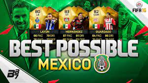 Andrés guardado rating is 78. The Best Possible Mexico Squad W If Hernandez And If Guardado Fifa 16 Ultimate Team Youtube