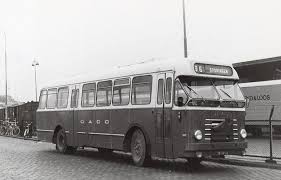 Gado Groningen Een Daf Tb100 Hainje Streekbus De 6511 Uit 1959 Vervoer Groningen
