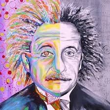 Einstein S Art And Science By Clary Meserve Science Artwork Science Art Art