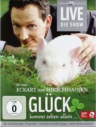Aus dem programm glücksbringer mediathek zdftheaterkanal: Eckart Von Hirschhausen Gluck Kommt Selten Allein 2 Dvds Amazon De Eckart Von Hirschhausen Eckart Von Hirschhausen Dvd Blu Ray