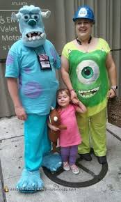 Check spelling or type a new query. Adorable Family Homemade Monsters Inc Costumes Best Party Supply