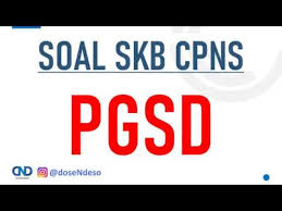 Di part 1 kali ini kita belajar toefl, structure and written expression untuk kalian. Soal Dan Pembahasan Skb Pgsd Cpns 1 Youtube
