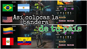 ¿buscas fotos de free fire, para perfil o fondo de pantalla de personajes del juego? Como Anadir Banderas Al Perfil De Free Fire Poderandroid