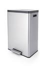 Wide Stainless Steel Garbage Bin, 45-L Type A