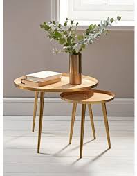 French Country Round Coffee Table Collection Occasional Tables Small Round Coffee Tabl In 2020 Mid Century Modern Coffee Table Round Coffee Table Nesting Coffee Tables