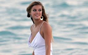 Wallpaper nina agdal, beach, model, nipple slip, white, dress, si model,  blonde desktop wallpaper - Celebrities - ID: 133691 - ftopx.com