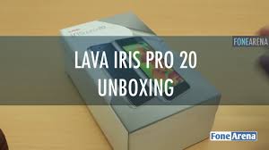 Lava Iris Pro 20 Unboxing - YouTube