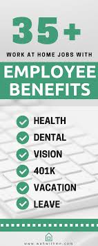 Remote Jobs With Employee Benefits Huge List Of Companies Remote Jobs Work From Home Canada Work From Home Jobs