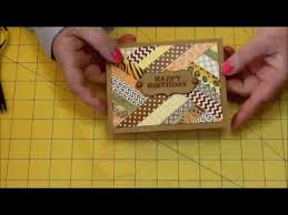 Use Your Washi Tape To Make Cool Cards Also Trick With Scor Tape S1e2 Youtube Washi Tape Cards Cards Handmade Cool Cards