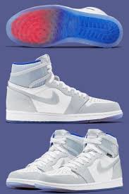 Air Jordan 1 High Zoom Racer Blue Shoes White Racer Blue White Ck6637 104 In 2020 Air Jordans Blue Jordans Jordan 1 White