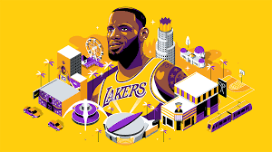Welcome To Bron Bron Land Espn Street Design Nba Art