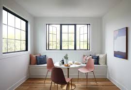 I was commissioned to build the banquette seating for a cafeteria in the newly remodeled free press building in downtown detroit. Clever Kitchen Seating Idea Banquette Below Windows Pella