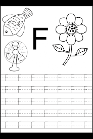 trace the letter f worksheets 99worksheets