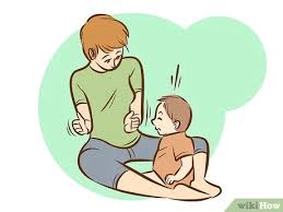 Auf kaum etwas warten eltern so gespannt wie auf babys erstes lachen. Ein Baby Zum Lachen Bringen Mit Bildern Wikihow