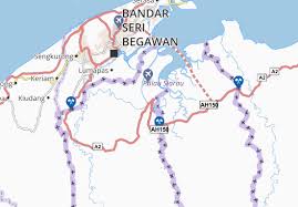 The largest among the 13 states, with an area almost equal to that of peninsular malaysia, sarawak is located in northwest borneo island. Michelin Limbang Map Viamichelin