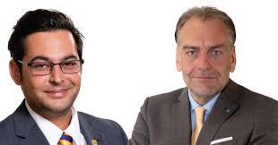 SPÖ Bezirksvorsitzender NR Bgm. Andreas Kollross und GVV  Bezirksvorsitzender Bgm. Daniel Pongratz: „Wir haben schon zur Halbzeit  ganze Arbeit geleistet“