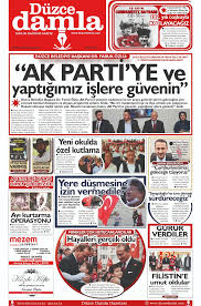 Arşiv - Düzce Damla Gazetesi - 13 Eylül 2023