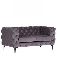 Länge 277cm brite 158cm höhe 76cm. Sofa Winchester 65587 682 Stoff Metall Schwarz 2er Sofa Polstermobel Grau 2 Er Sofa Polstermobel Mobel Jahnichen Center Gmbh