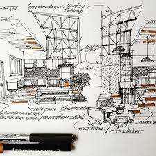 Sketch Design Interior Interior Design Sketchbook Interior Design Presentation Hospital Interior Design