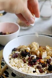 Nutty Porridge Oats With Bananas And Dried Fruit Gluten Free And Dairy Free Breakfast Recipe Recipes Porridge Recipes Dairy Free Breakfast Recipes