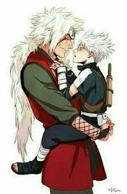 Jiraya And Kid Kakashi Naruto Shippuden Anime Naruto Cute Anime Naruto