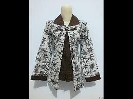 Baik di toko, butik, mall sampai department store. Gambar Atasan Baju Batik Kerja Wanita Modern Model Terbaik Tahun Ini Youtube