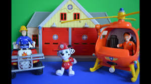 Fireman sam is a british animated comedy children's series about a fireman called sam, his fellow firefighters, and other residents in the fictional city. Fireman Sam Episode Paw Patrol Marshal New Quad Bike Tom Thomas Helicopter Animation Youtube