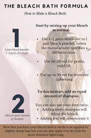 This mixture is perfect for those who have already bleached their hair and want to keep the bleach for a longer period. How To Do A Bleach Bath For Your Hair Bellatory