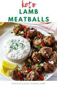 Keto Lamb Meatballs Recipe Lamb Meatball Recipe Keto Recipes Easy Low Carb Pork