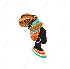 African Woman Silhouette With An African Map As A Head Wrap African Map African Women Painting African Drawings