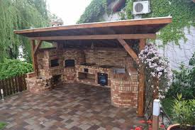 Ausserhalb Der Kuche Outdoorkuche Hinterhofterrassendesigns Ausserhalb Der Kuche Out Hinterhof Terrassen Designs Gartengestaltung Feuerstelle Garten