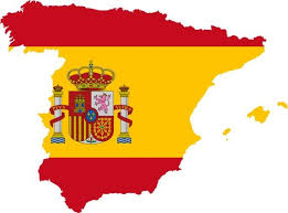 Le drapeau d'espagne est composé de bicolore horizontal de trois bandes avec au centre un emblème. 2 Pieces Spain Outline Map Flag Vinyl Decals Stickers Full Color Weather Proof U S A Free Shipping Spain Flag Map Of Spain Spanish Flags