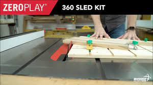 Once this jig is made there isn't any setup time. Zeroplay 360 Sled Build Table Saw Sleds Fast 1 Best Selling Miter Bars For Table Saw Sleds