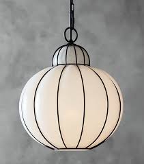 pottery barn camille milk glass caged