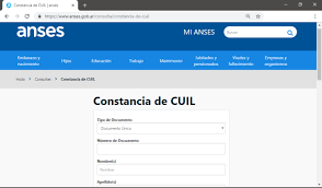 2 days ago · con tu dni y cuil, consultá si podés acceder a un crédito anses por 70.000 pesos sin un ingreso familiar de emergencia (ife o ife 4) ni el bono de 15000 pesos, el organismo previsional continúa con la entrega de préstamos personales para determinados grupos que cobran beneficios a través de la entidad Solicitar Constancia De Cuil Confesal