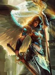 Pin By Red Daghul On Horror Scifi Mythology And Fantasy Warrior Woman Angel Warrior Angel Art