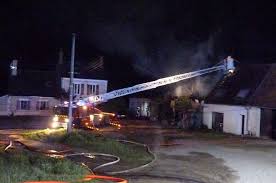 Un incendie se développe en plusieurs phases au cours desquelles sa température va s'élever. Une Maison Detruite Par Un Incendie Nocturne A Cours Les Barres Bourges 18000