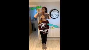 The general notion is 'you must be a basketball, volleyball player or a gymnast that's why you are tall.' whether you are one or not, you will most likely find a place in a team without putting any efforts. 6f 8 Tall Girl In Heels Vs 5ft2 Short Girl Asos Clothes Haul Who Wore It Better Youtube