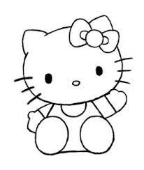  How To Draw Hello Kitty Draw Central Hello Kitty Drawing Hello Kitty Colouring Pages Hello Kitty Art