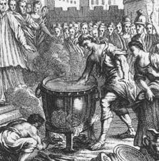 uncountable, countable an act or a way of punishing somebody. Medieval Torture