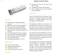 FTM-8012C-SLG 1.25Gbps Spring-Latch SFP Transceiver (Fiberxon)