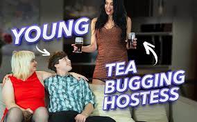 FapHouse Originals tarafından Young Tea Bugging the Hostess | Faphouse