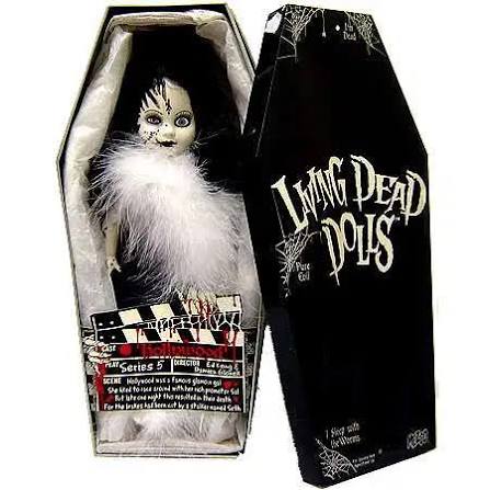 Living Dead Dolls Series 5 Hollywood Exclusive 10 Doll Black White Mezco  Toyz - ToyWiz