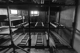 If the funeral home doesn't design and print the order of service it's simply delivered the day before or on the day. Coffin Storage Racks In The Basement Of A Vacant Funeral Home Oc Photorator