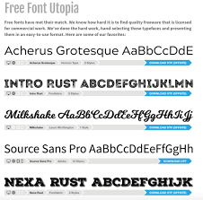 There are plenty of type libraries online, but if budgets are tight, you can't always stretch to a pricey typeface. Find A Font 19 Places To Find Free Fonts For Your Brand