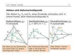 Stumpfwinkliges dreieck — ein stumpfwinkliges dreieck ein dreieck — mit seinen ecken, seiten stumpfwinkliges dreieck höhenschnittpunkt / stumpfwinkeliges dreieck in anderen sprachen Lu11 Dreiecke Vierecke 1 Ppt Herunterladen