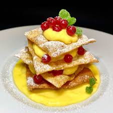 La millefoglie di piadina con crema pasticcera e mele è un dolce leggero, profumatissimo, ma anche facile da realizzare grazie alla morbida e versatile piadina arrotolabile loriana che, con la sua particolare consistenza. Pasta Armando Millefoglie Di Lasagna Con Crema Pasticcera E Frutti