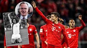 Der polnische nationalstürmer traf beim 2:2 des fc bayern münchen beim sc freiburg am samstag in der 26. Knackt Robert Lewandowski Den Tor Rekord Von Gerd Muller Das Sagt Bayern Boss Rummenigge Sportbuzzer De