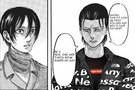 Eren Makes Some Unreasonable Demands To Mikasa Goku Drip Know Your Meme With the influx of new users, the content on the internet has become bland. eren makes some unreasonable demands to